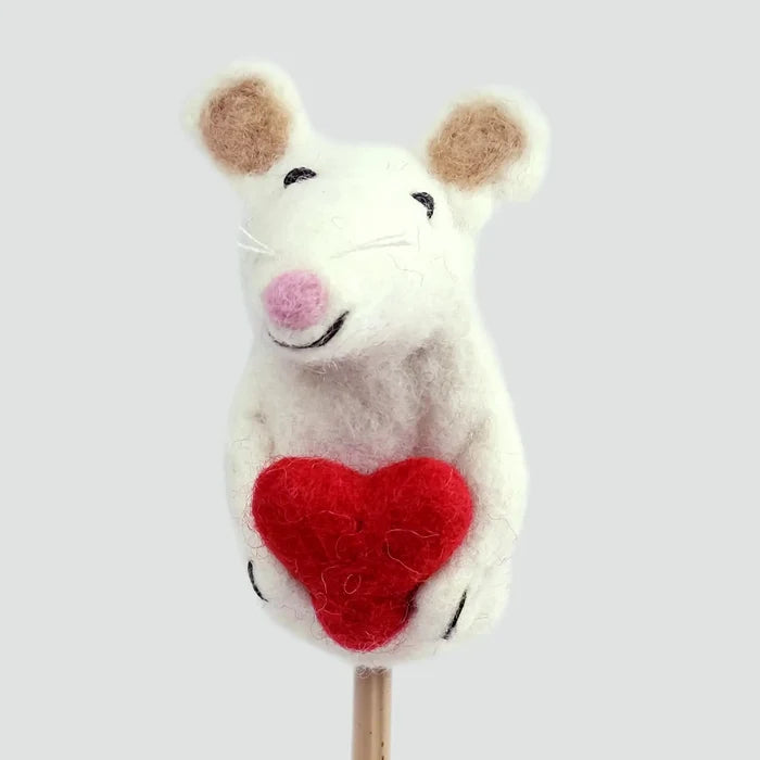 Mouse w/ Red Heart