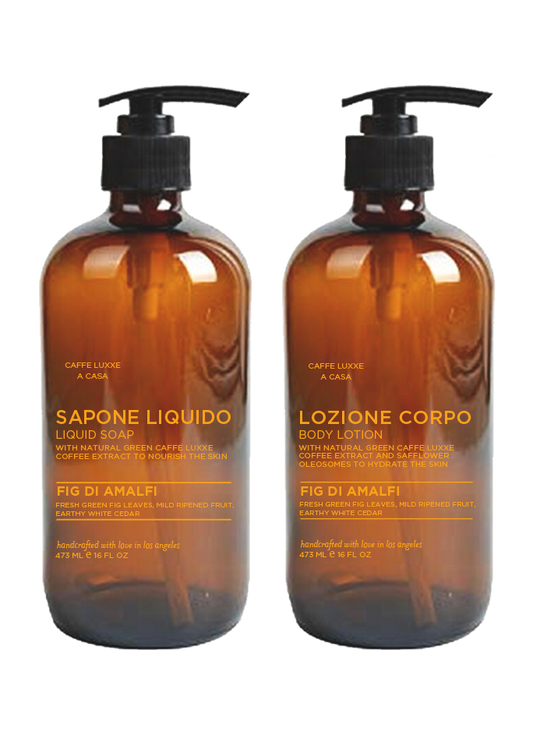 Fig di Amalfi Bath & Body Collection - Bundle Set Lifestyle Bath Casa Caffe Luxxe