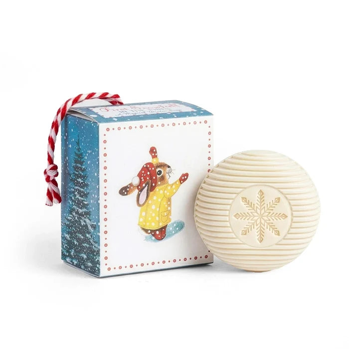 First Snowfall in the Pines Hanging Soap