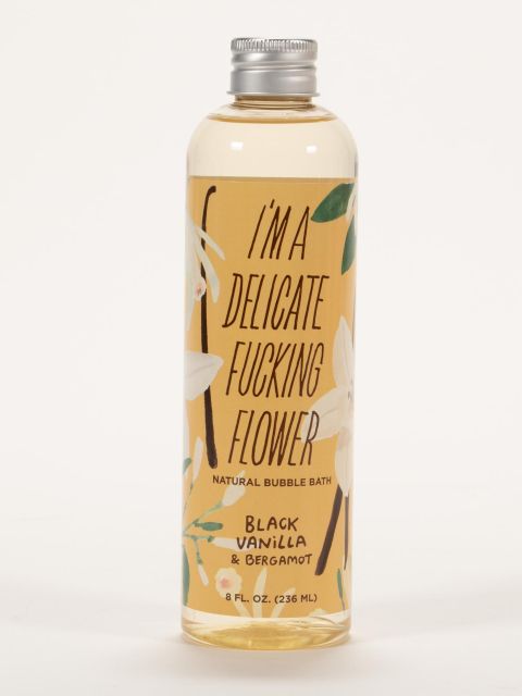 Flower Black Vanilla Bubble Bath