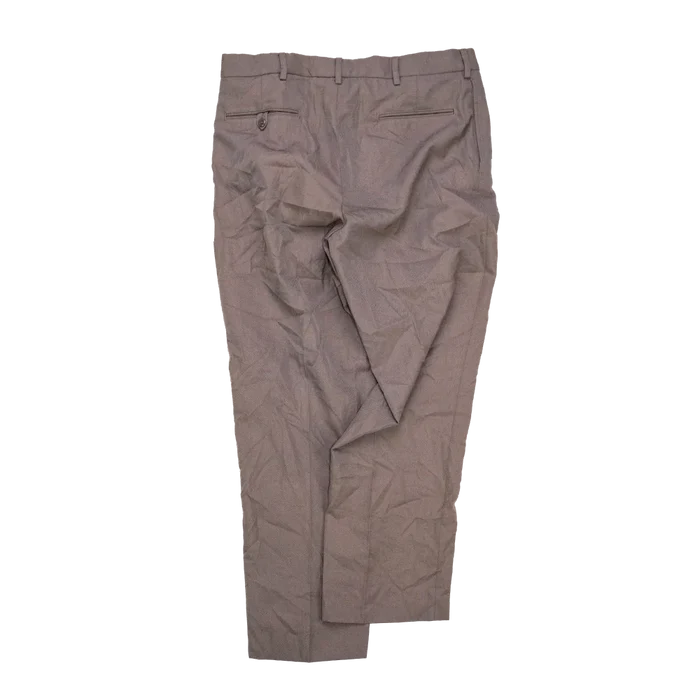Flying Cross Brown Uniform Trousers - 36R, Large - Army & Outdoors - Dress Trousers