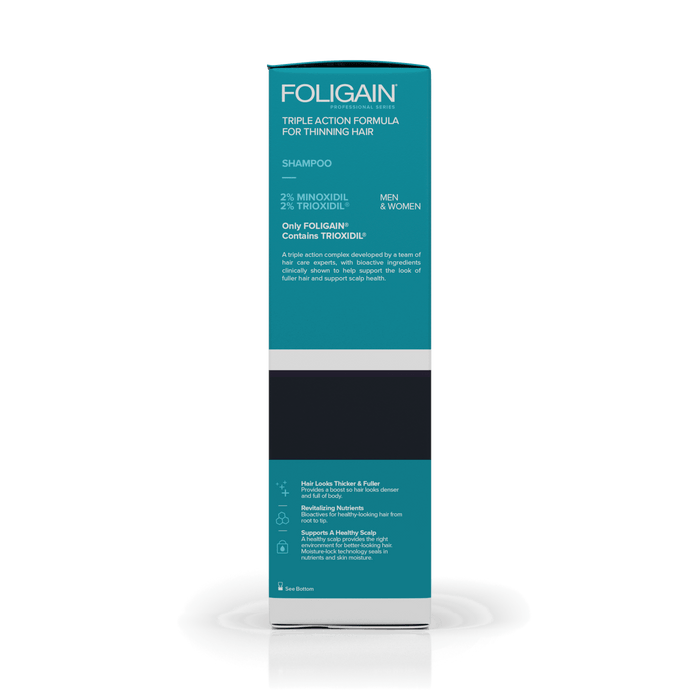 FOLIGAIN Advanced Hair Regrowth Hair Shampoo Minoxidil 2% - Foligain US