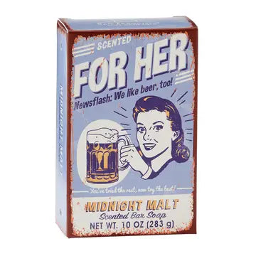 "For Her" Midnight Malt 10oz Bar Soap