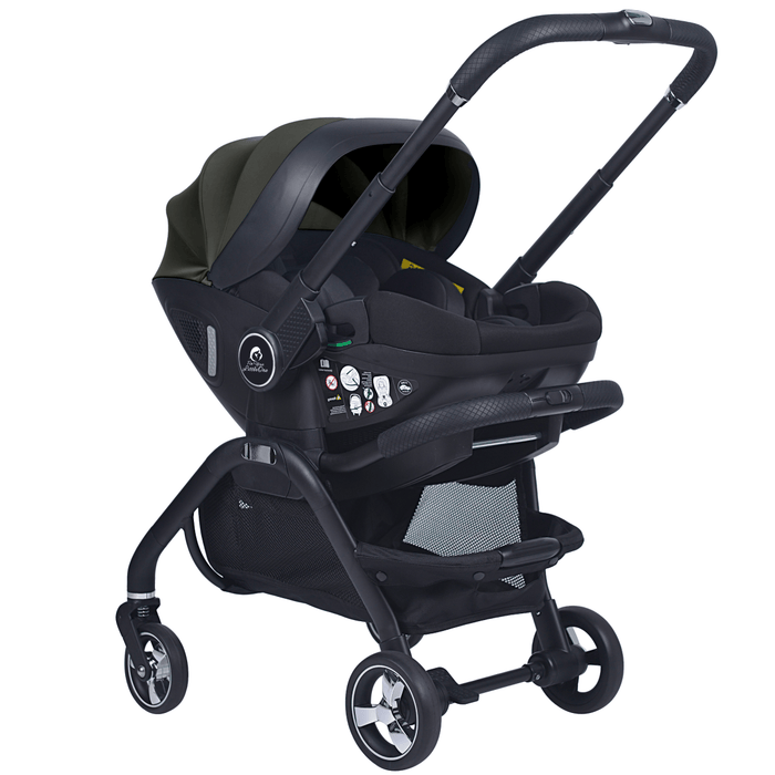 For Your Little One Qubi Infant Car Seat Stroller - Grey Olive