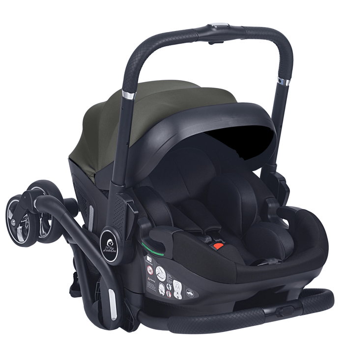 For Your Little One Qubi Infant Car Seat Stroller - Grey Olive