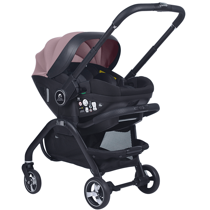 For Your Little One Qubi Infant Car Seat Stroller - Pastel Pink