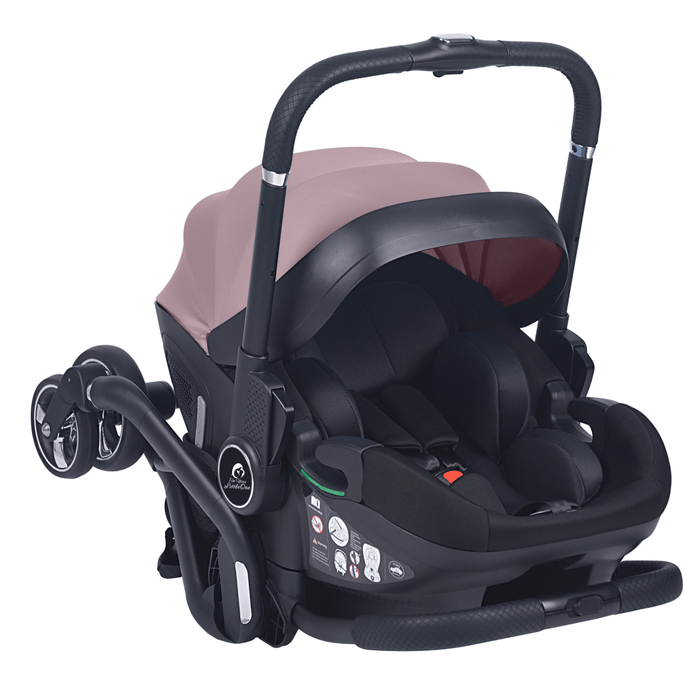 For Your Little One Qubi Infant Car Seat Stroller - Pastel Pink