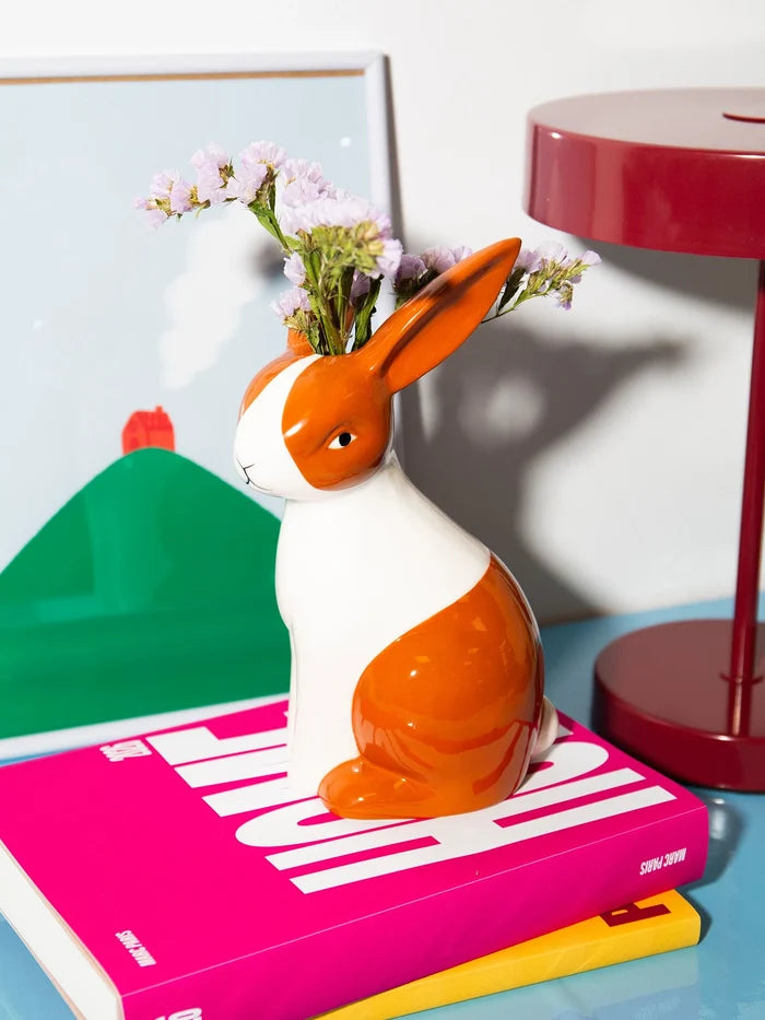 Forest Bunny Vase