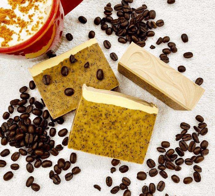 Fresh Coffee with Exfoliating Coffee Grounds Bar Soap - Old Town Soap Co.