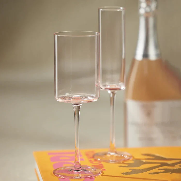 Fruttuoso Wine Glass-Light Pink