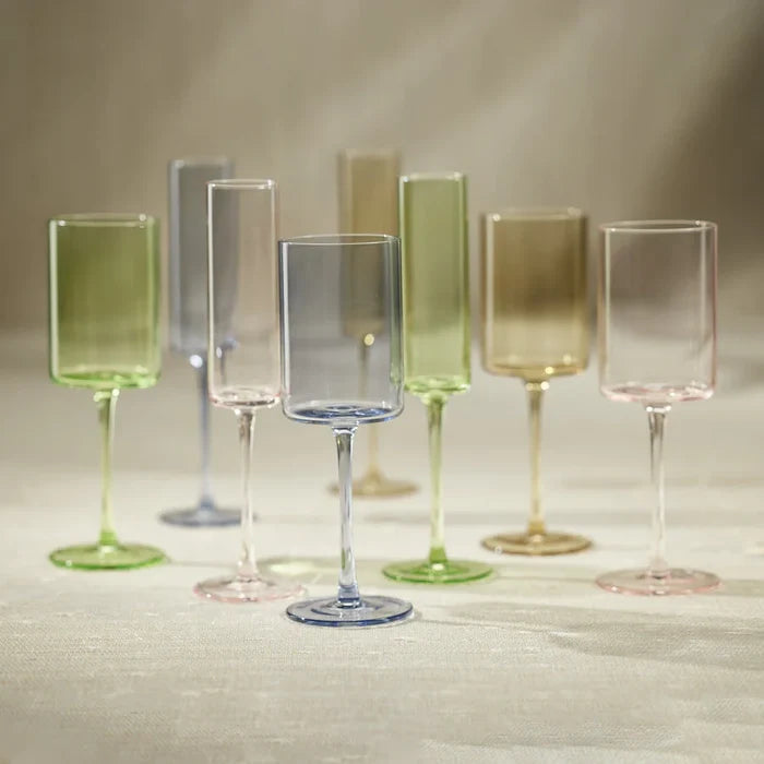 Fruttuoso Wine Glass-Light Pink