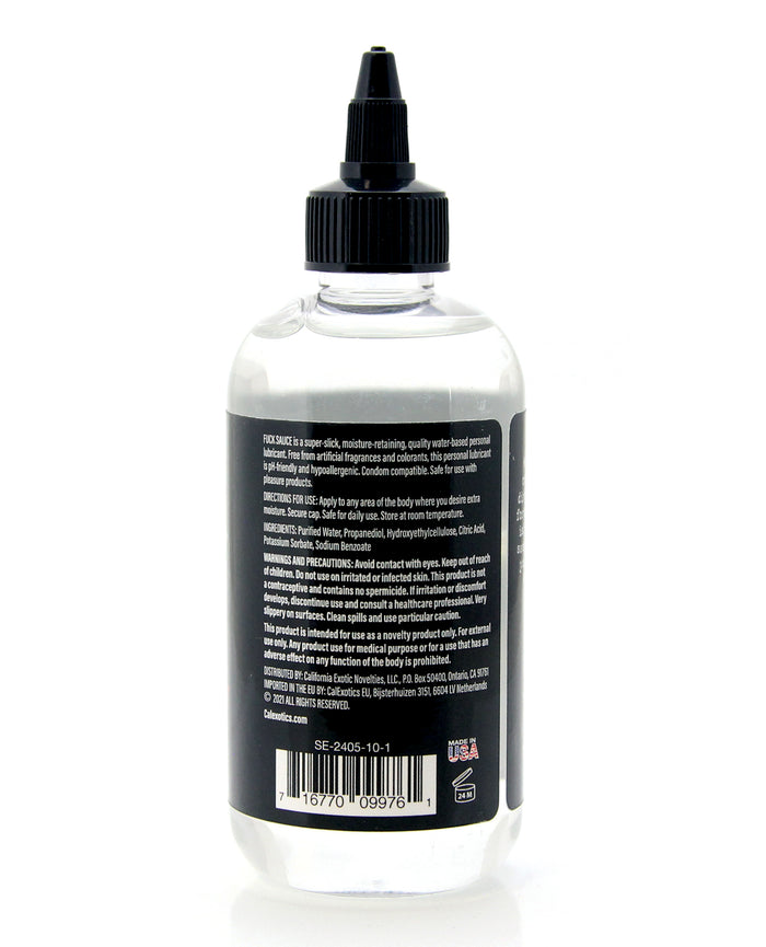 Fuck Sauce Water Based 8 fl oz