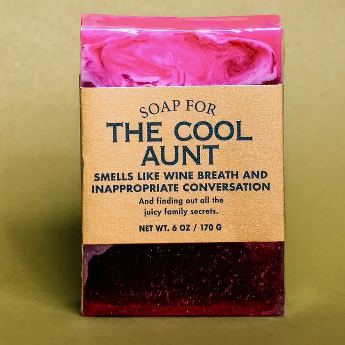 Funny  Soap For the Cool Aunt by Whiskey River Soap Co