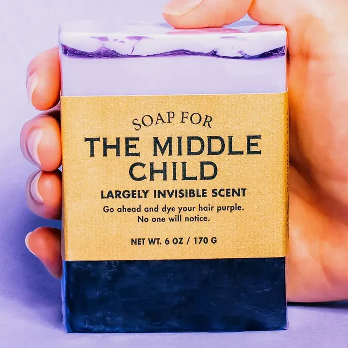 Funny Soap For the Middle Child by Whiskey River Soap