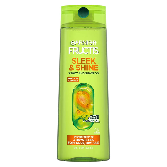 Garnier Fructis Sleek & Shine Shampoo - 12.5 oz - 6 Pack