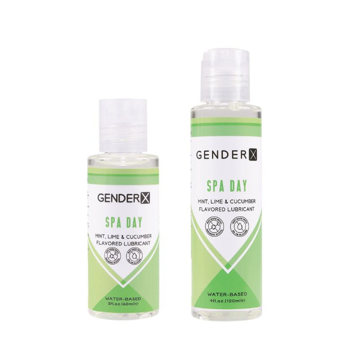Gender X Flavored Lube Spa Day
