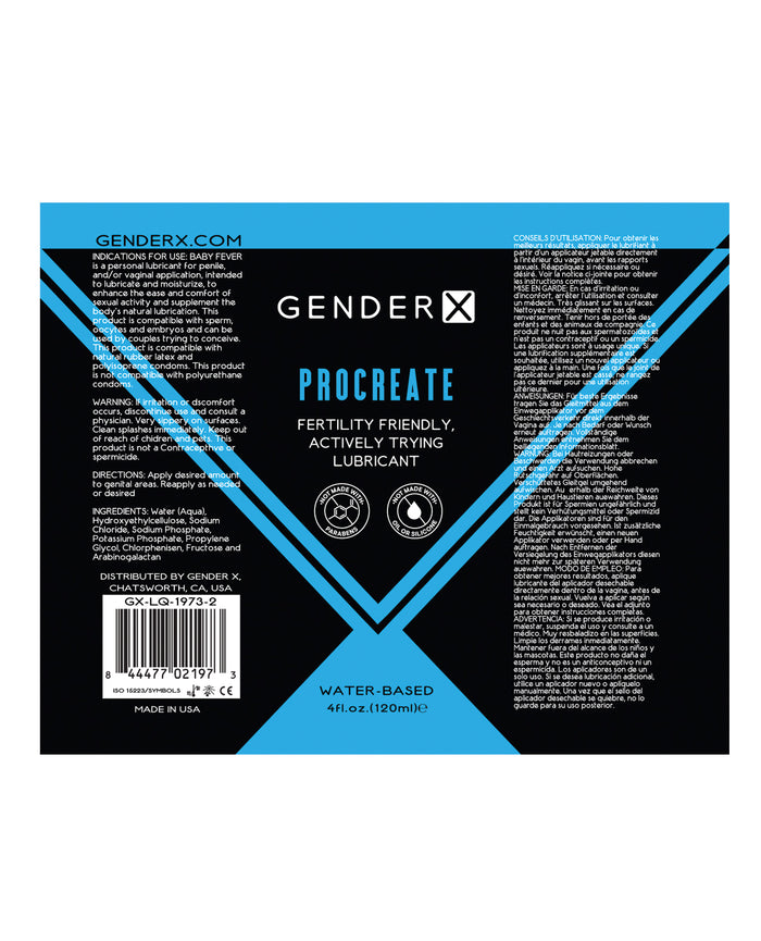 Gender X Procreate 4 fl oz