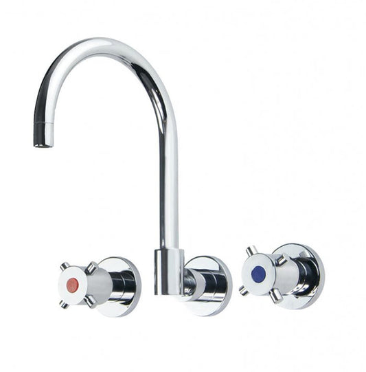 Gentec Cleanline Capstan CAP0035 Wall Mounted Concealed Sink Set