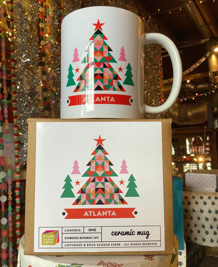 Geometric Tree Atlanta Mug