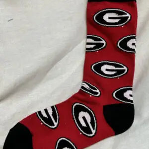 Georgia Bulldogs Socks - Knit Crew