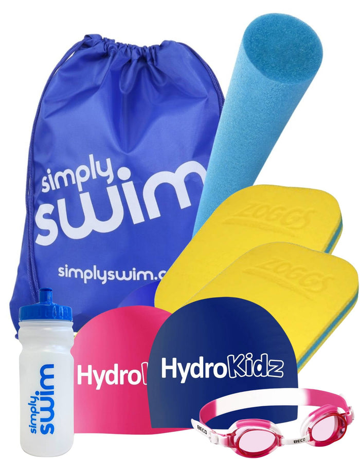 Girls Learn to Swim Start Pack + Goggles (6-12 years)