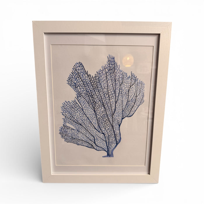 Glam Coral Art (22x30 framed)