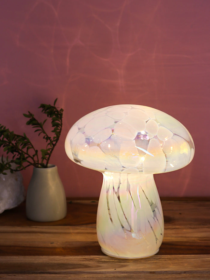 Glass Mushroom Lamp | One Colour-Image 1