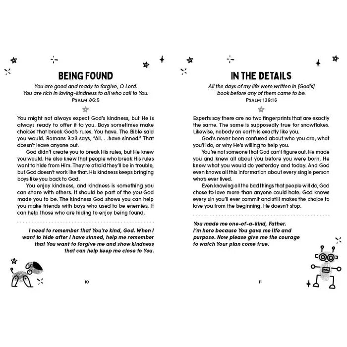 God Made You You! [Boys] Book