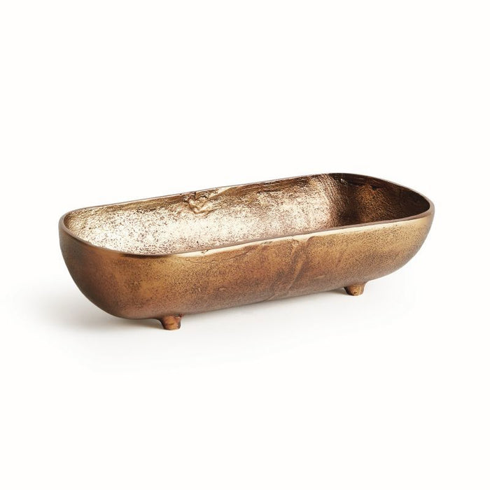 GOLD  Narrow Decorative Bowl