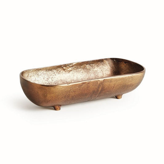 GOLD  Narrow Decorative Bowl