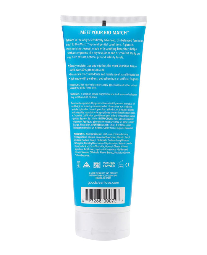 Good Clean Love Balance Moisturizing Wash 8 fl oz