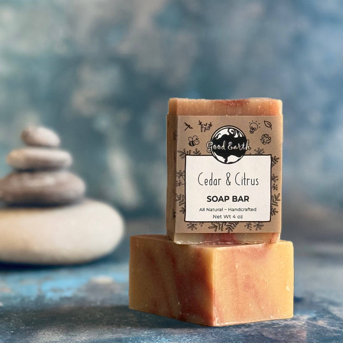 Good Earth Soap - Bar Soap - Cedar & Citrus
