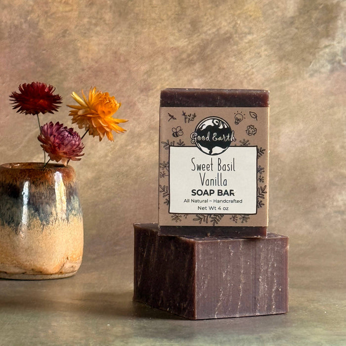 Good Earth Soap - Bar Soap - Sweet Basil Vanilla