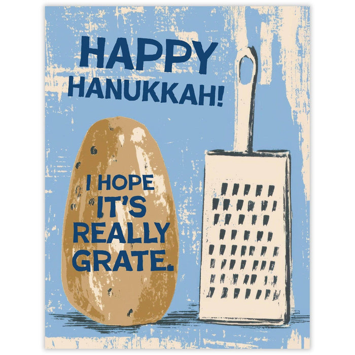 Grate Latke Hanukkah Card