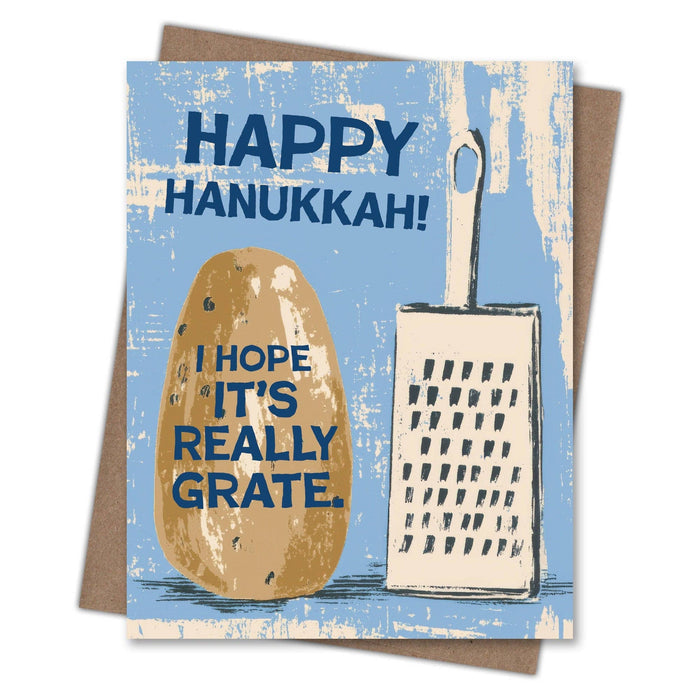 Grate Latke Hanukkah Card