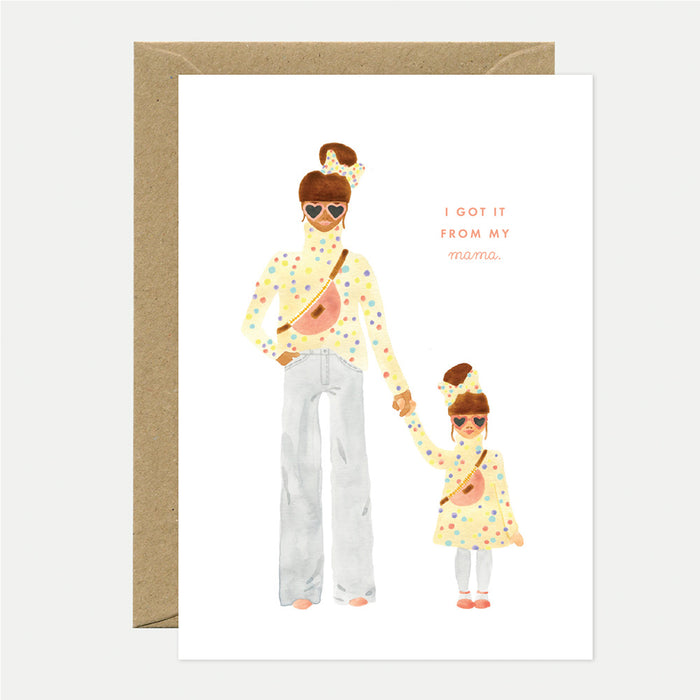 Greeting Card - Mama's Daughter