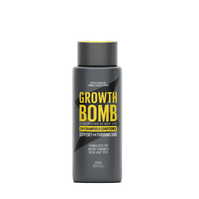Growth Bomb High Strength 2-1 Shampoo & Conditioner 300ml - Beauty Tribe