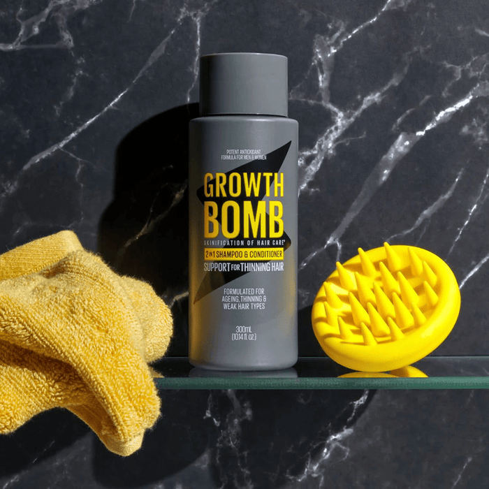 Growth Bomb High Strength 2-1 Shampoo & Conditioner 300ml - Beauty Tribe