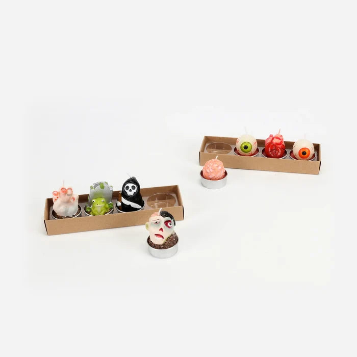 Halloween Tea Light Set of 4 (Assorted)