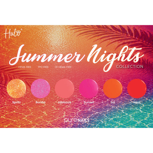 Halo Gel Polish Summer Nights Collection 8ml