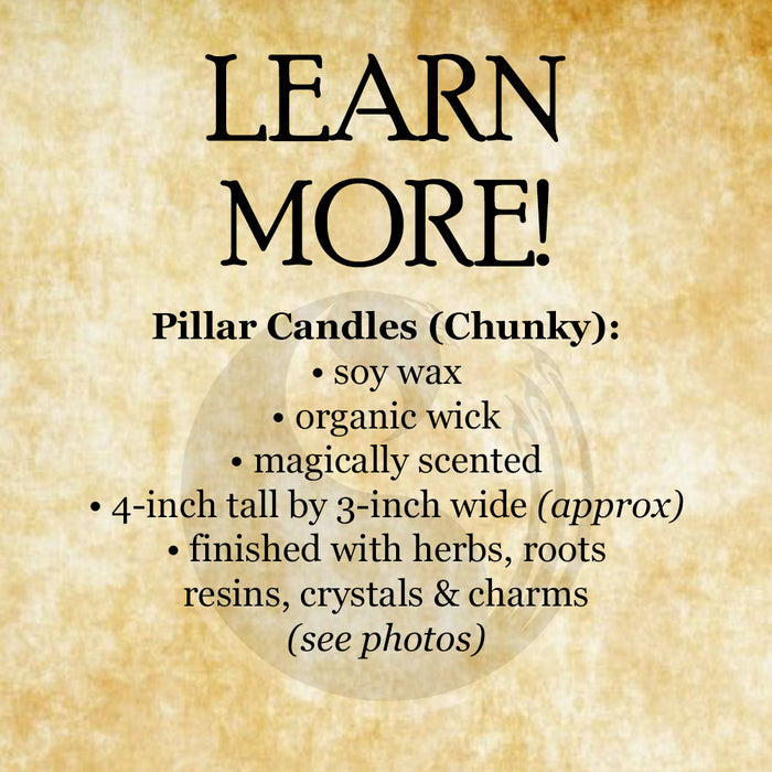 Hekate Blessing Chunky Pillar Candle