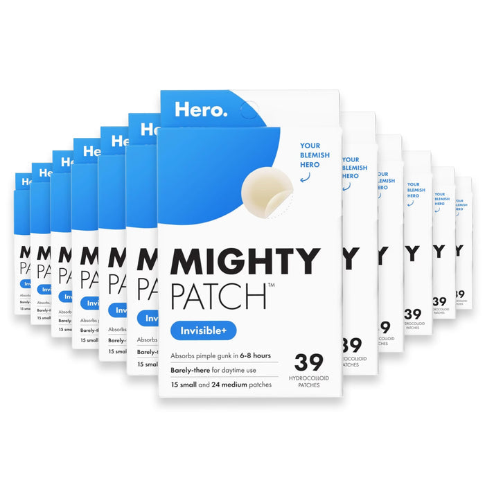 Hero Mighty Patch Invisible+, 39ct - 24 Pack