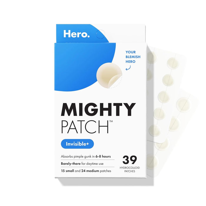 Hero Mighty Patch Invisible+, 39ct - 24 Pack
