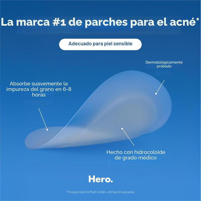 Hero Mighty Patch Invisible+, 39ct - 24 Pack