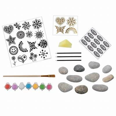 Hide & Seek Dot A Rock Painting Kit