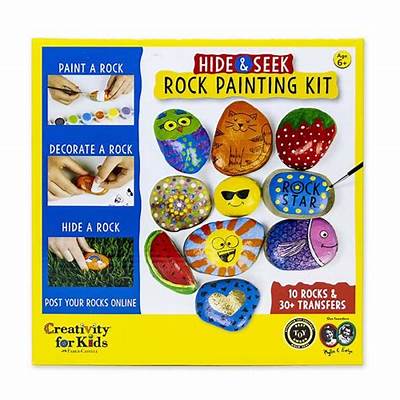 Hide & Seek Rock Painting Kit