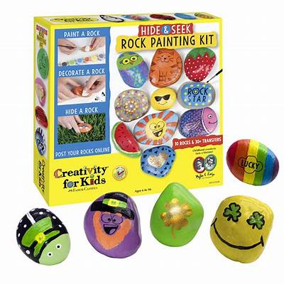 Hide & Seek Rock Painting Kit