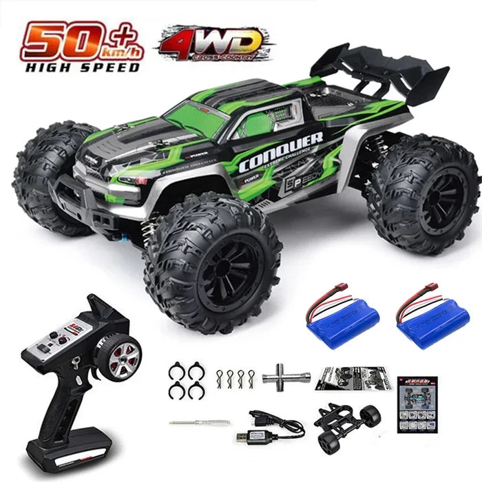High-Speed 1:16 4WD RC Monster Truck with LED Lights