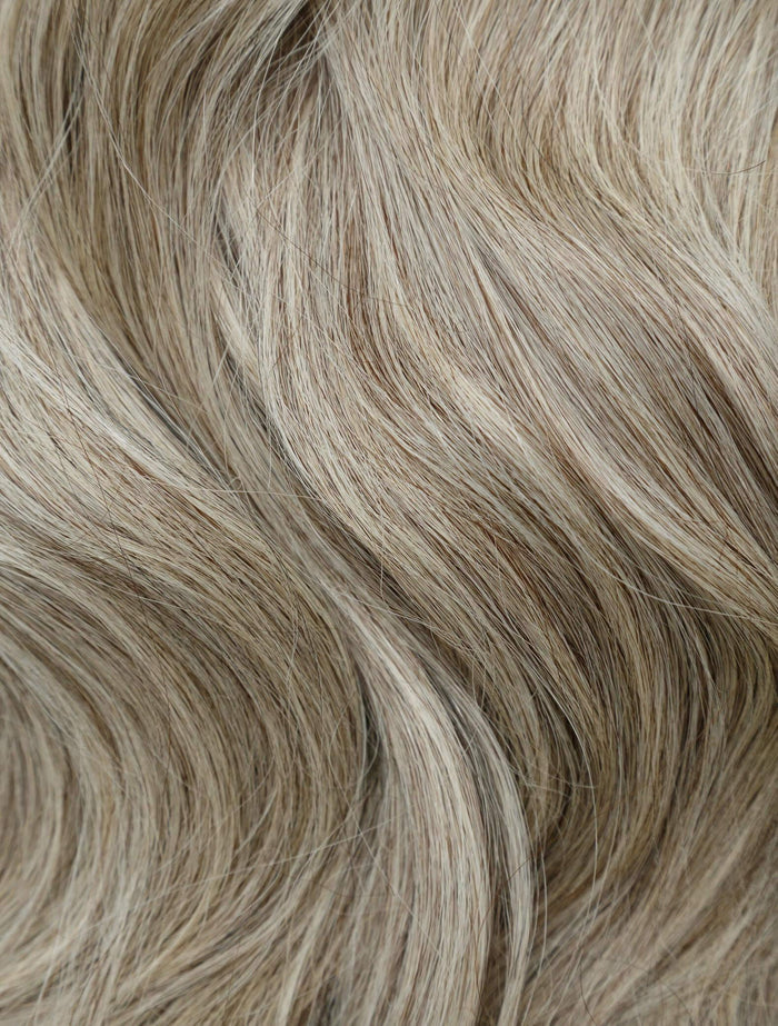 Highlight (Dark Brown #2 / White Blonde #60B) 20" Keratin Tip