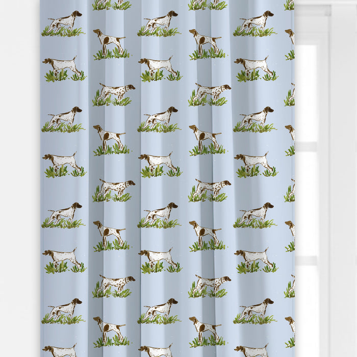 Hobbs in Light Blue by Camilla Moss Drapery Panel